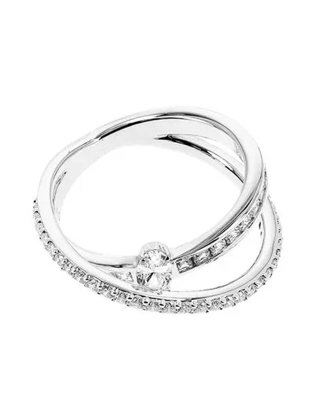 Hyperbola crystal embellished ring 5691228 - SWAROVSKI - BALAAN 6