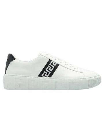 Pattern Point Low Top Sneakers White - VERSACE - BALAAN 1