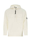 Cotton Ripstop Lens Hoodie Ivory - CP COMPANY - BALAAN 1