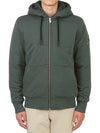 Classic Bunny Zip Up Hoodie Forest Hill Lining Forest Hill - MOOSE KNUCKLES - BALAAN 4