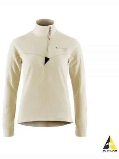 Women's Sigyn Half Zip Sweatshirt Clay - KLATTERMUSEN - BALAAN 2