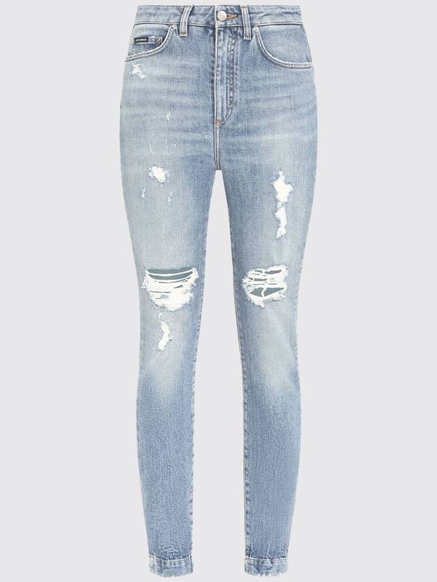 Dolce &amp; Gabbana Audrey jeans in stretch denim - DOLCE&GABBANA - BALAAN 1