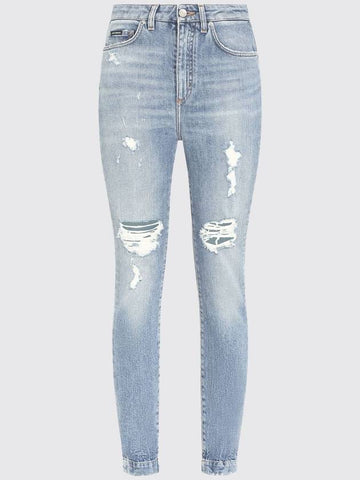 Dolce &amp; Gabbana Audrey jeans in stretch denim - DOLCE&GABBANA - BALAAN 1