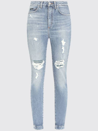 Dolce & Gabbana Audrey jeans in stretch denim - DOLCE&GABBANA - BALAAN 1