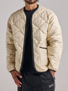 Men s Reversible Double Sided Quilted Jacket M 8289 Onyx - MALBON GOLF - BALAAN 4