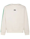 ADAMC0253 Cream Logo Band Sweatshirt Mackage - MACKAGE - BALAAN 1