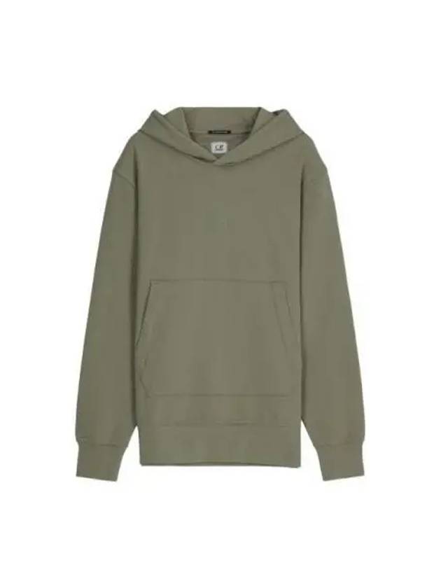 Cotton Blend Metropolis Hoodie Silver Sage - CP COMPANY - BALAAN 2