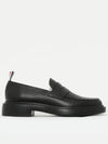 Lightweight Sole Penny Loafer Black - THOM BROWNE - BALAAN 3