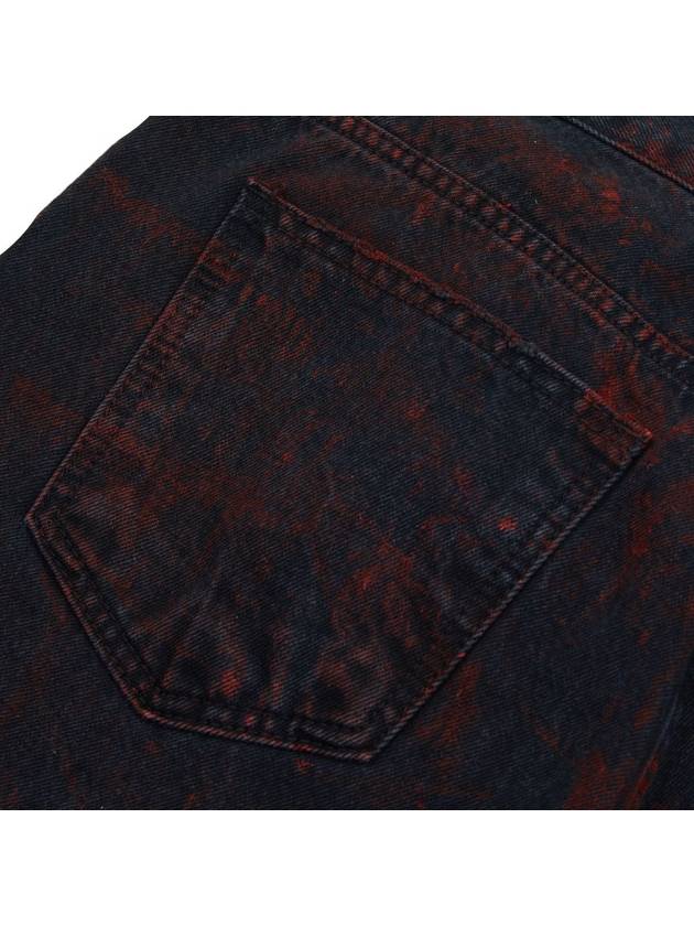 RED PAINTING DENIM - NBNC - BALAAN 5