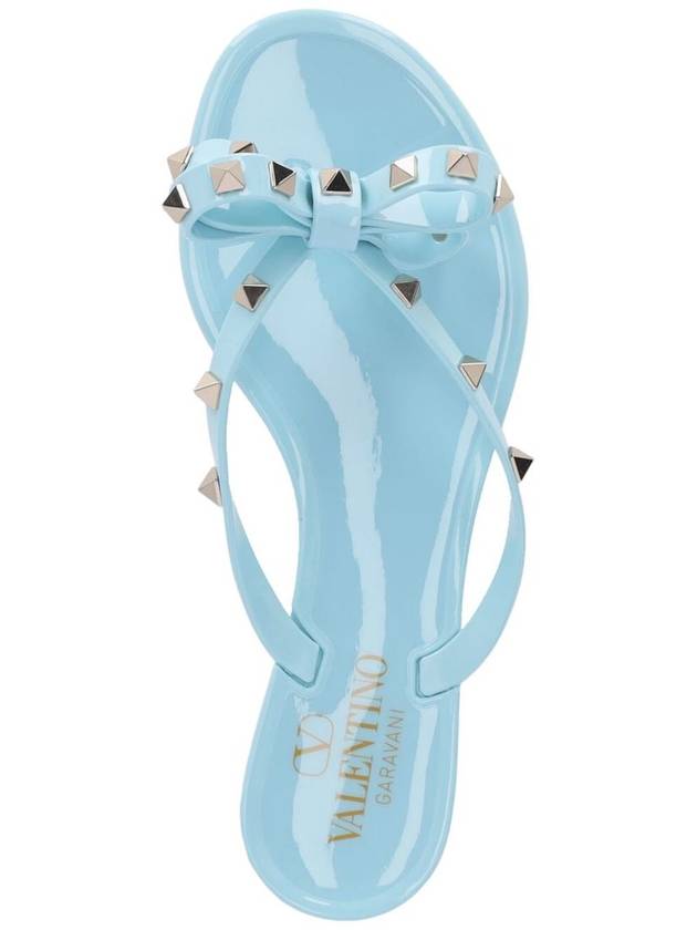 Valentino Garavani Sandals Clear Blue - VALENTINO - BALAAN 5