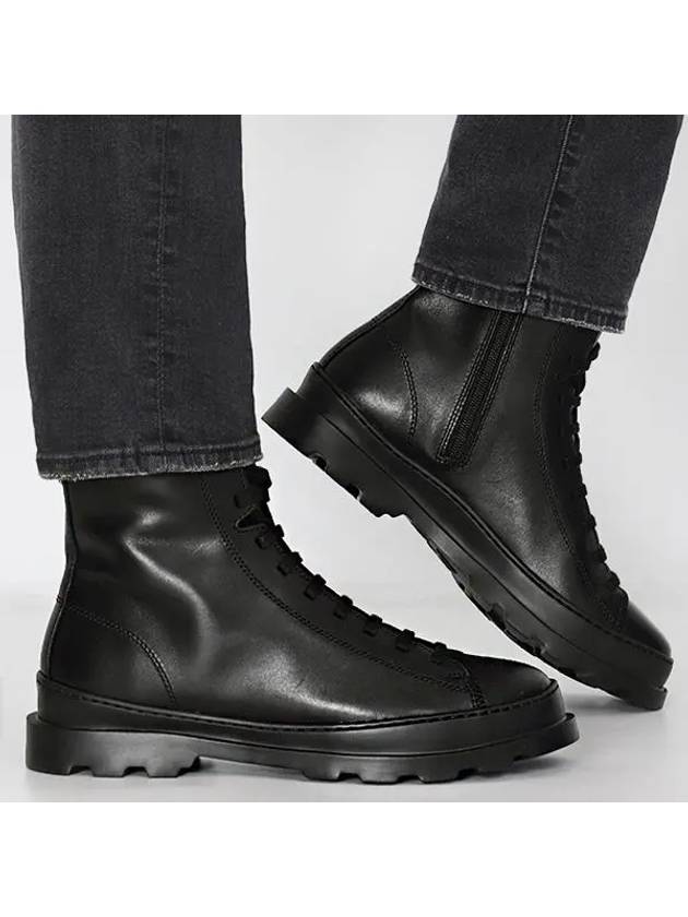 Brutus Medium Lace Woker Boots Black - CAMPER - BALAAN 2