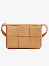 Intrecciato Cassette Small Cross Bag Almond - BOTTEGA VENETA - BALAAN 2