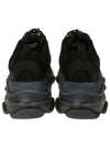 Triple S Sneakers Clear Sole Black - BALENCIAGA - BALAAN.