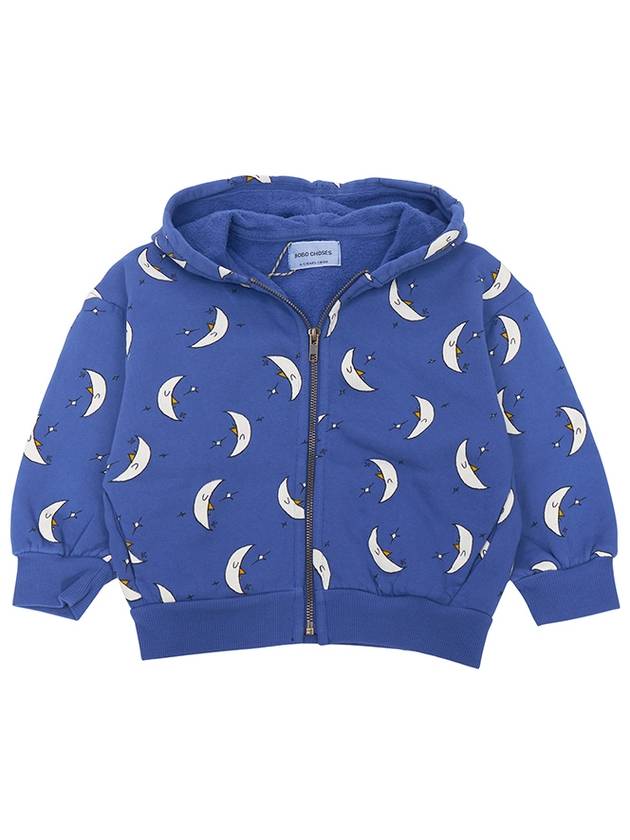 Kids brushed hood zip up B224AC064 421 - BOBO CHOSES - BALAAN 2