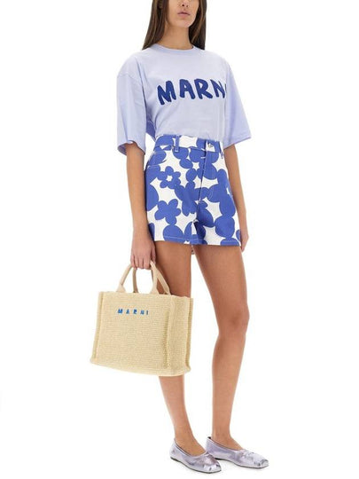 Marni Cotton Shorts - MARNI - BALAAN 2