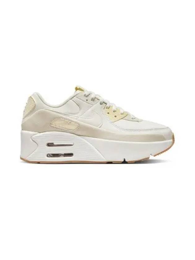 Air Max 90 LV8 Low Top Sneakers Ivory - NIKE - BALAAN 2