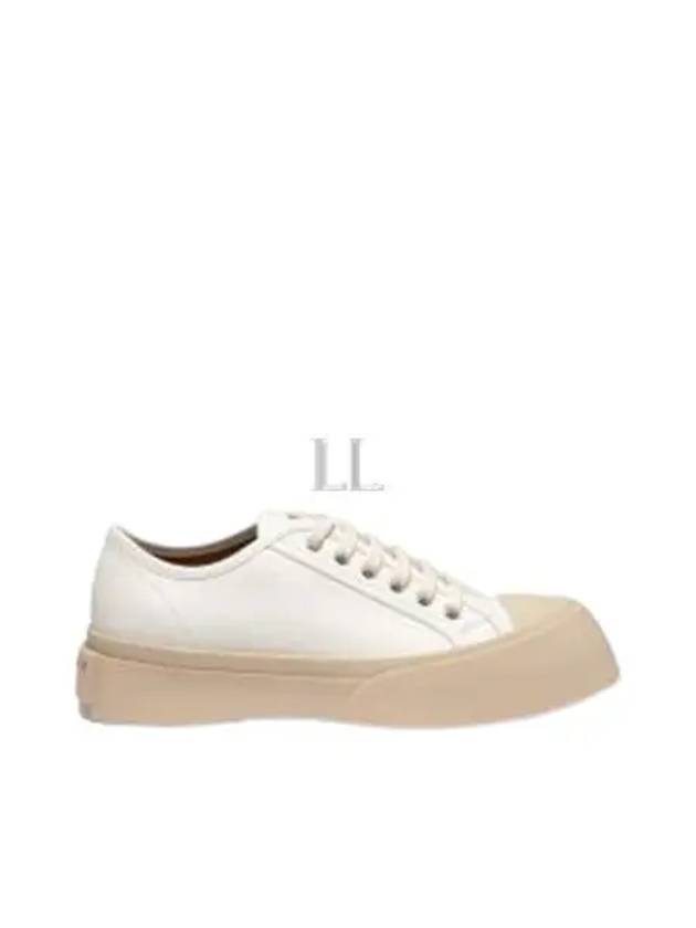 Pablo Platform Nappa Leather Low Top Sneakers Lilywhite - MARNI - BALAAN 2