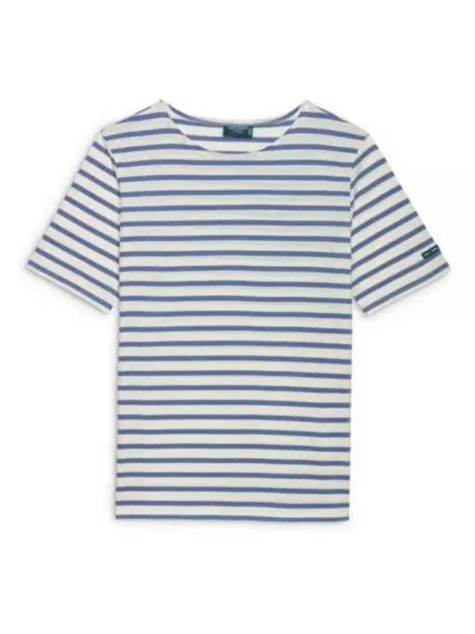 Levant Striped Sailor Short Sleeve T-Shirt Ecume Coopjean - SAINT JAMES - BALAAN 2