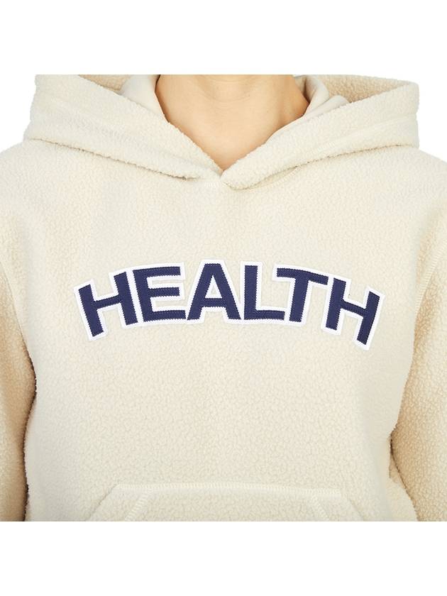 Sherpa Health Hoodie Ivory - SPORTY & RICH - BALAAN 9