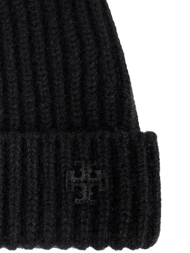 Tory Burch Cashmere Hat, Women's, Black - TORY BURCH - BALAAN 4