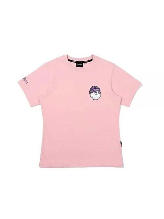 Wiz Collection Short Sleeve Short Sleeve T-Shirt PINK M3323PRS01PNK - MALBON GOLF - BALAAN 1