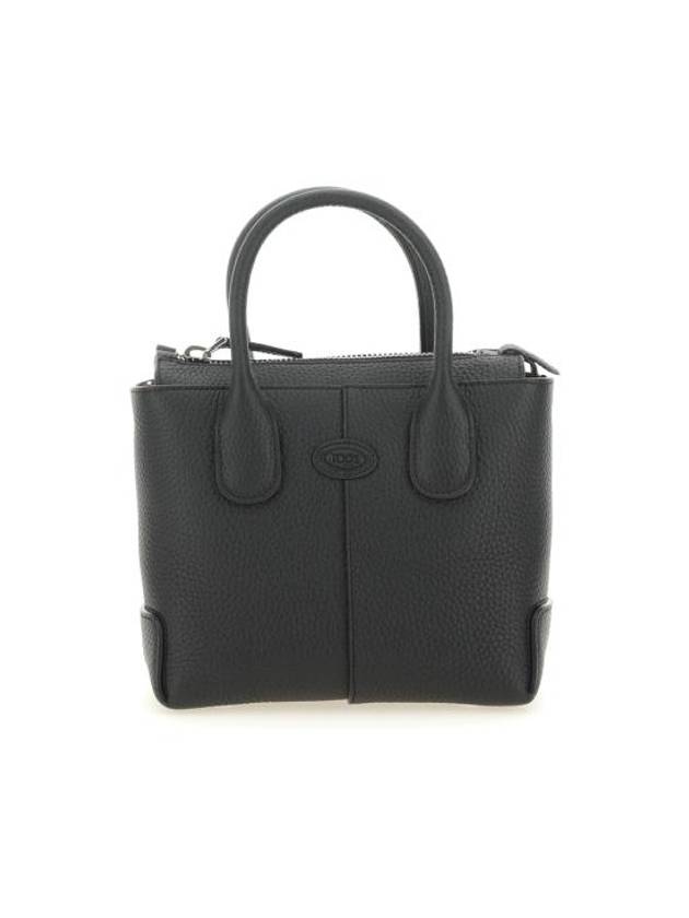 Di Leather Tote Bag Black - TOD'S - BALAAN 3