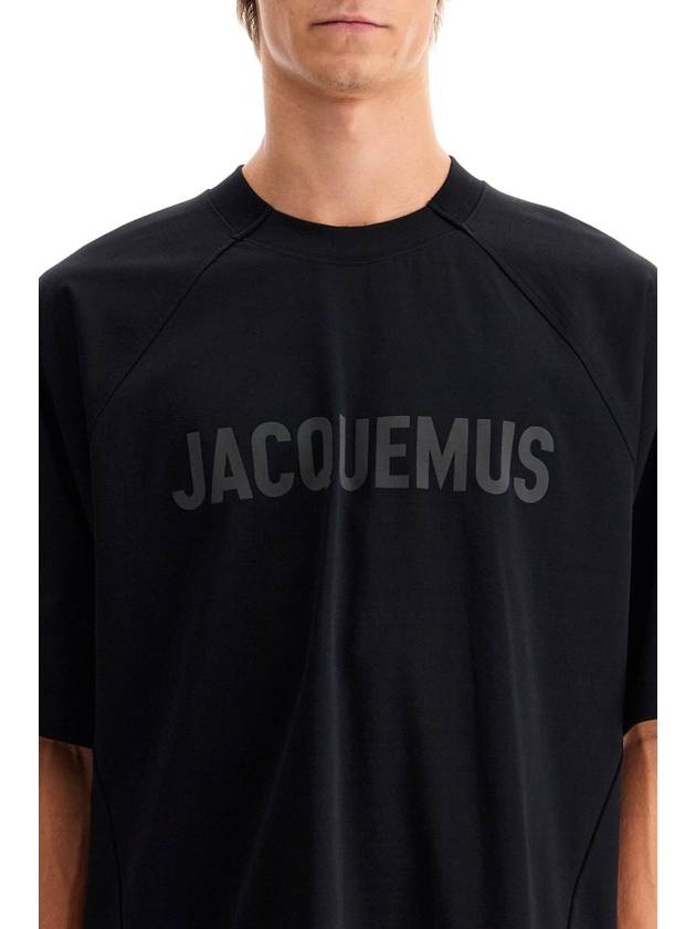 JACQUEMUS LE TSHIRT TYPO - JACQUEMUS - BALAAN 4