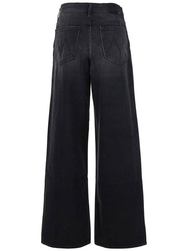 'The Spinner' Black Five-Pocket Jeans With High Waist In Cotton Woman - MOTHER - BALAAN 1