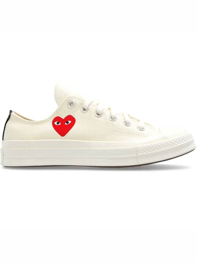 Chuck 70 Low Top Sneakers Ivory - COMME DES GARCONS - BALAAN 3