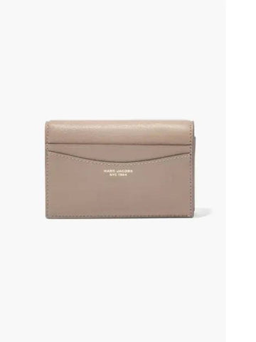 Slim 84 The Small Bifold Wallet Cement MBACS23002GYX - MARC JACOBS - BALAAN 1