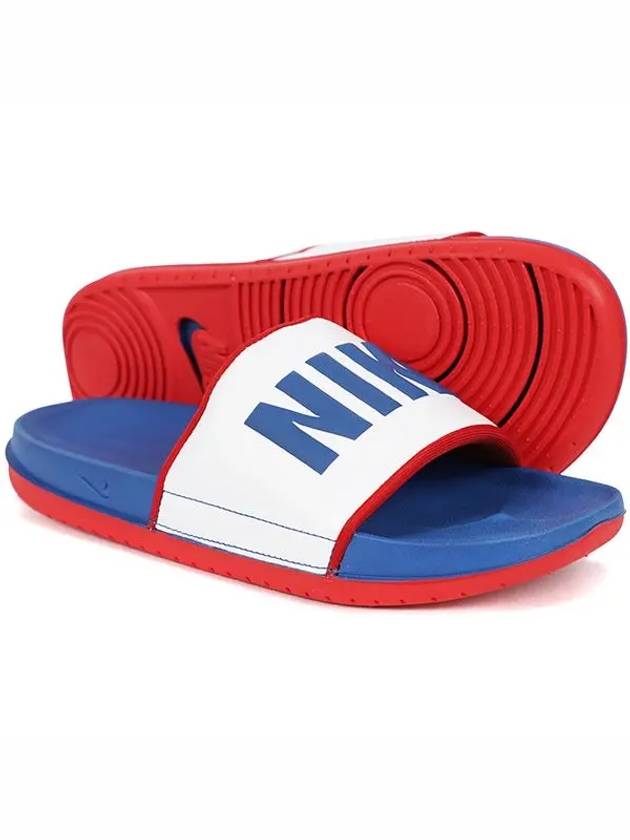 Off-Court Logo Slippers Game Royal White - NIKE - BALAAN 3