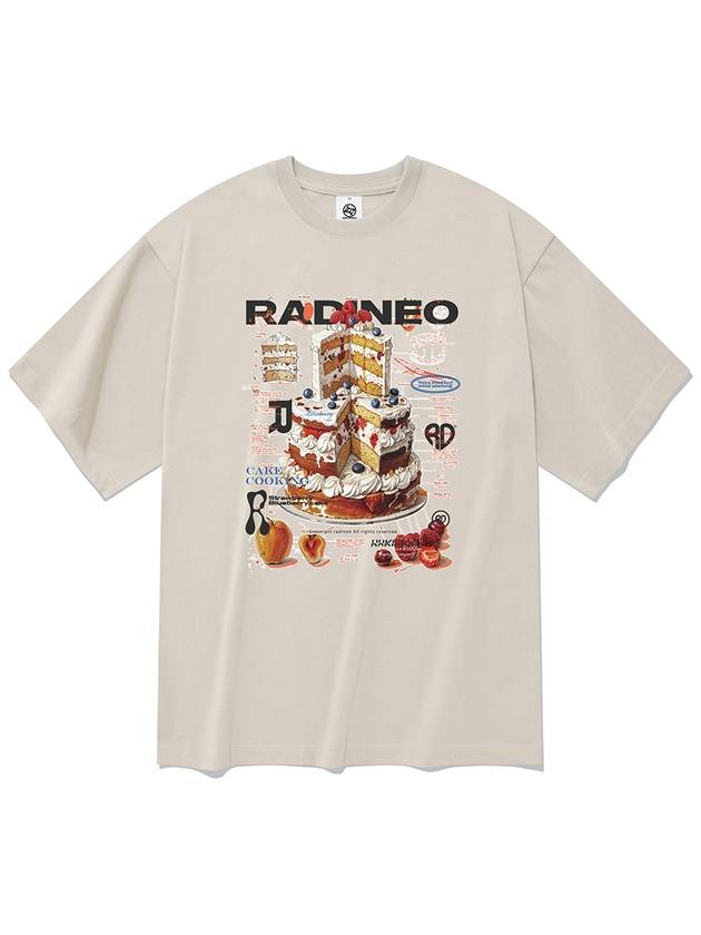 Cake short sleeve tshirt beige - RADINEO - BALAAN 1