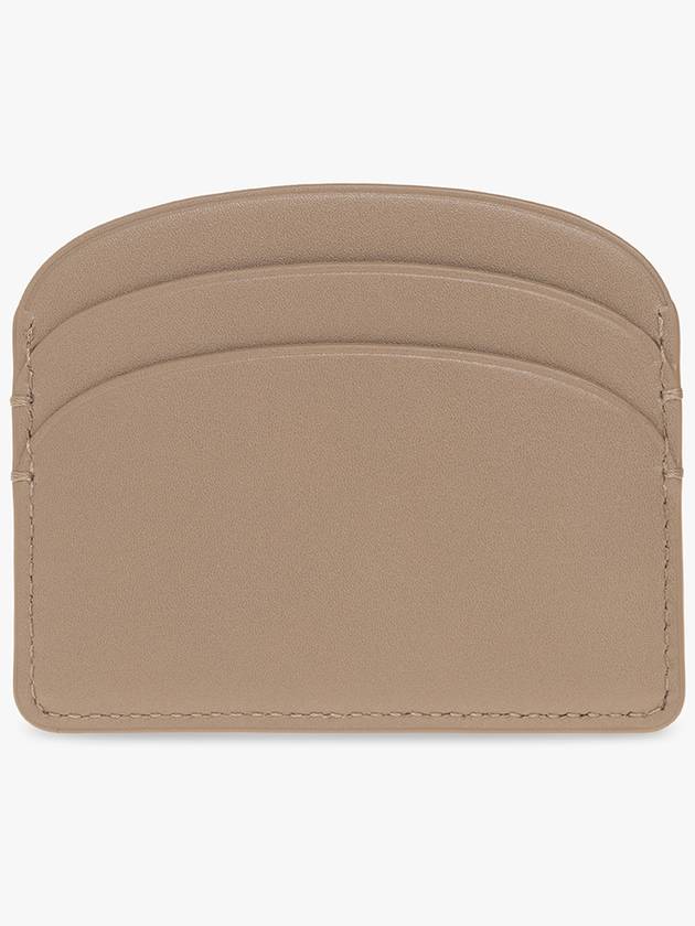 Demi Lune Card Wallet Beige - A.P.C. - BALAAN 4