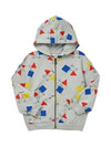 223AC053 900 Children s hooded zip up - BOBO CHOSES - BALAAN 3