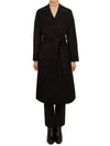 Cles Single Coat Black - MAX MARA - BALAAN 2