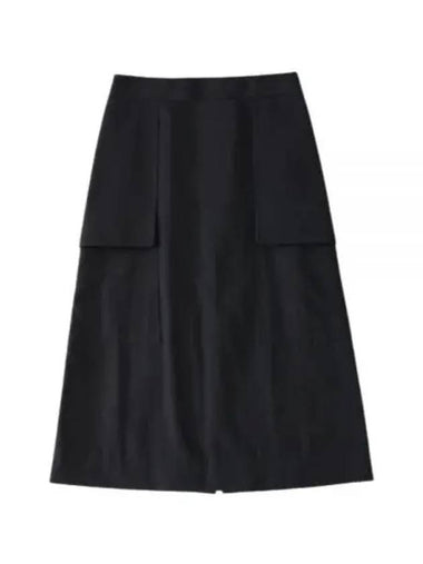 24 TYRELL SKIRTS BLACK 1344 skirt - STUDIO NICHOLSON - BALAAN 1