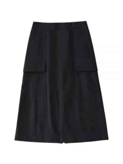 Women's Tyrell A-line Skirt Black - STUDIO NICHOLSON - BALAAN 2