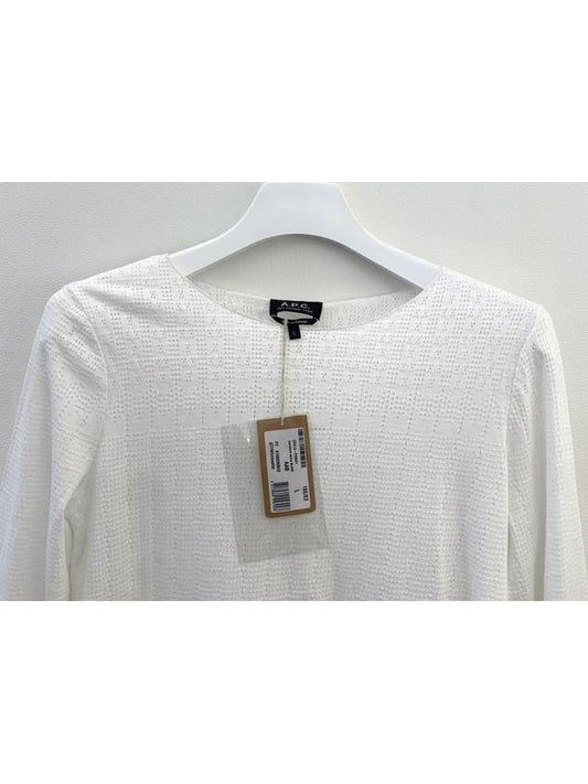 Long Sleeve Women White COCLU - A.P.C. - BALAAN 2