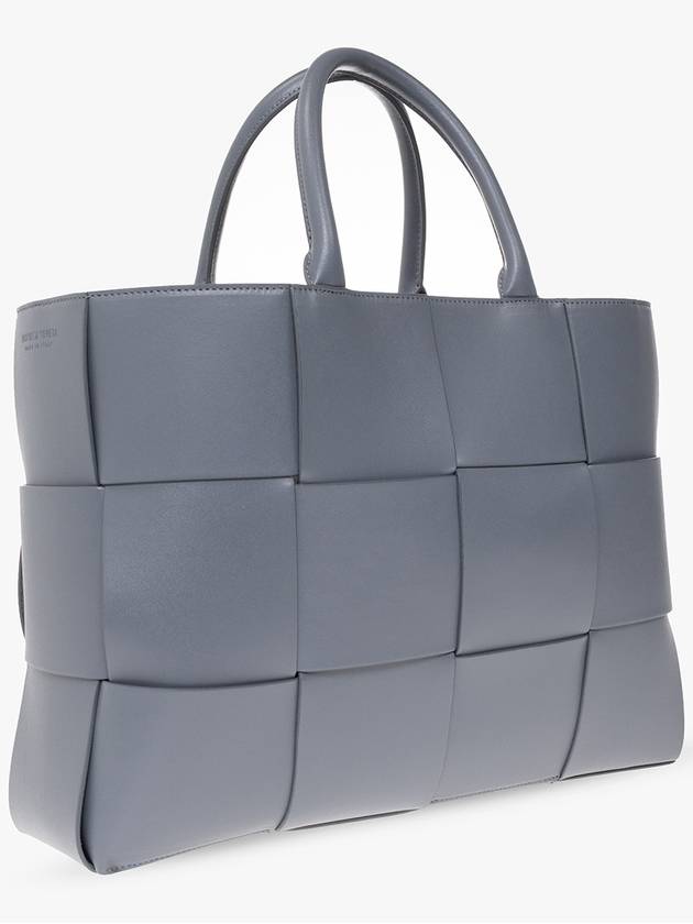 Bottega Veneta ‘Arco Medium’ Shopper Bag, Men's, Grey - BOTTEGA VENETA - BALAAN 4