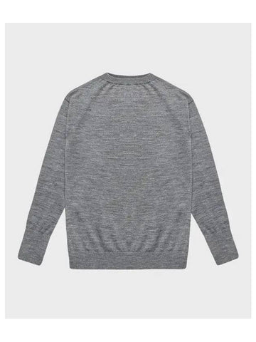 ANDERSEN Marine Crew Neck Gray - ANDERSEN-ANDERSEN - BALAAN 1