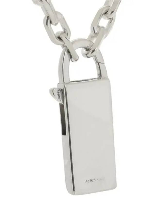 Trademark Chain Necklace Silver - GUCCI - BALAAN 3