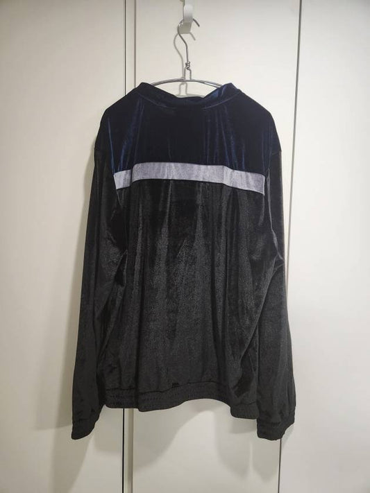 color block velvet sweatshirt - KOCHE - BALAAN 2