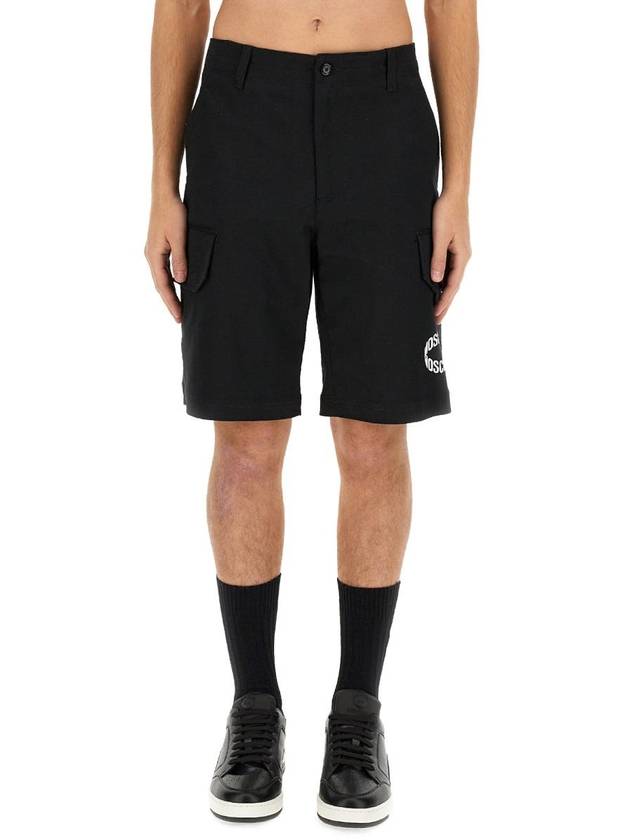 short pants 03511555 BLACK - MOSCHINO - BALAAN 2