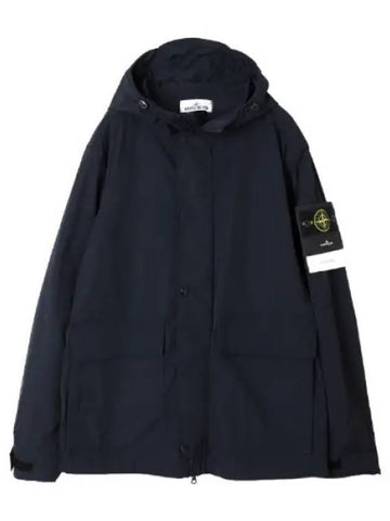 micro twill hooded jacket men - STONE ISLAND - BALAAN 1