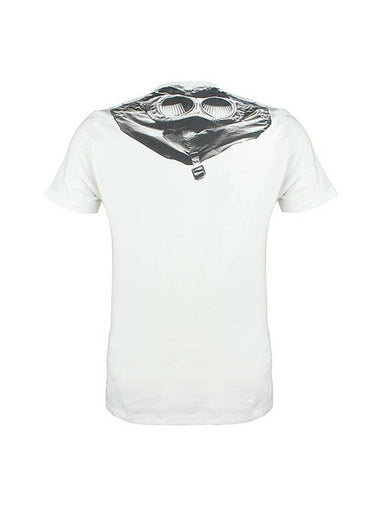 30/1 Jersey Goggle Short Sleeve T-Shirt White - CP COMPANY - BALAAN 1