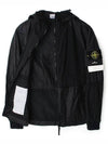 Nylon Metal Watro-TC Hooded Jacket Black - STONE ISLAND - BALAAN 8