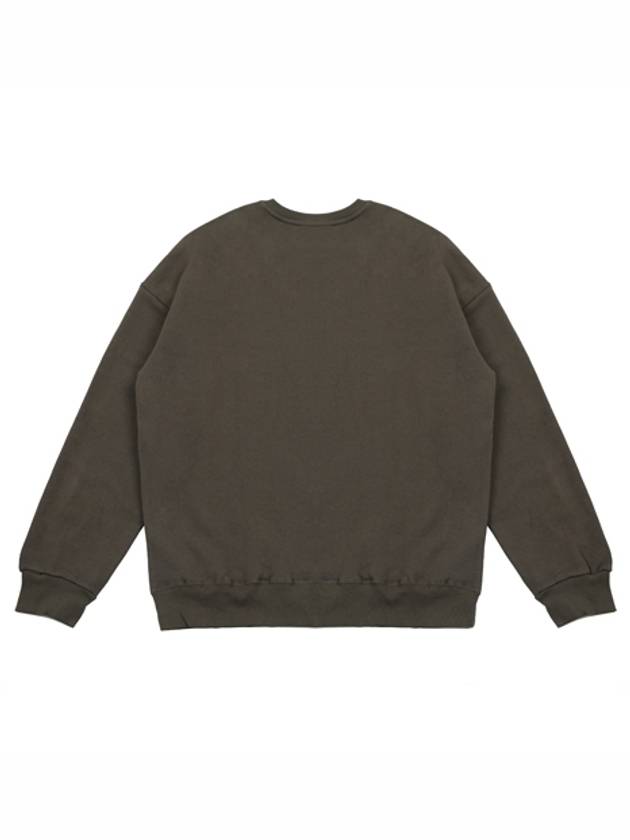 BASIC LOGO SWEATSHIRT khaki - ARCANE FUNK - BALAAN 3