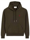 De Coeur Hoodie Dark Coffee - AMI - BALAAN 2