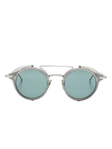 Eyewear round frame sunglasses UES804AG0003 - THOM BROWNE - BALAAN 1