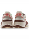 Flow Leather Low Top Sneakers White - FENDI - BALAAN 5